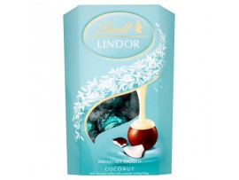 Lindt Lindor конфеты из молочного шоколада с нежной кокосовой начинкой 200 г
